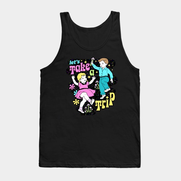 Let's Take a Trip Tank Top by awfullyadorable